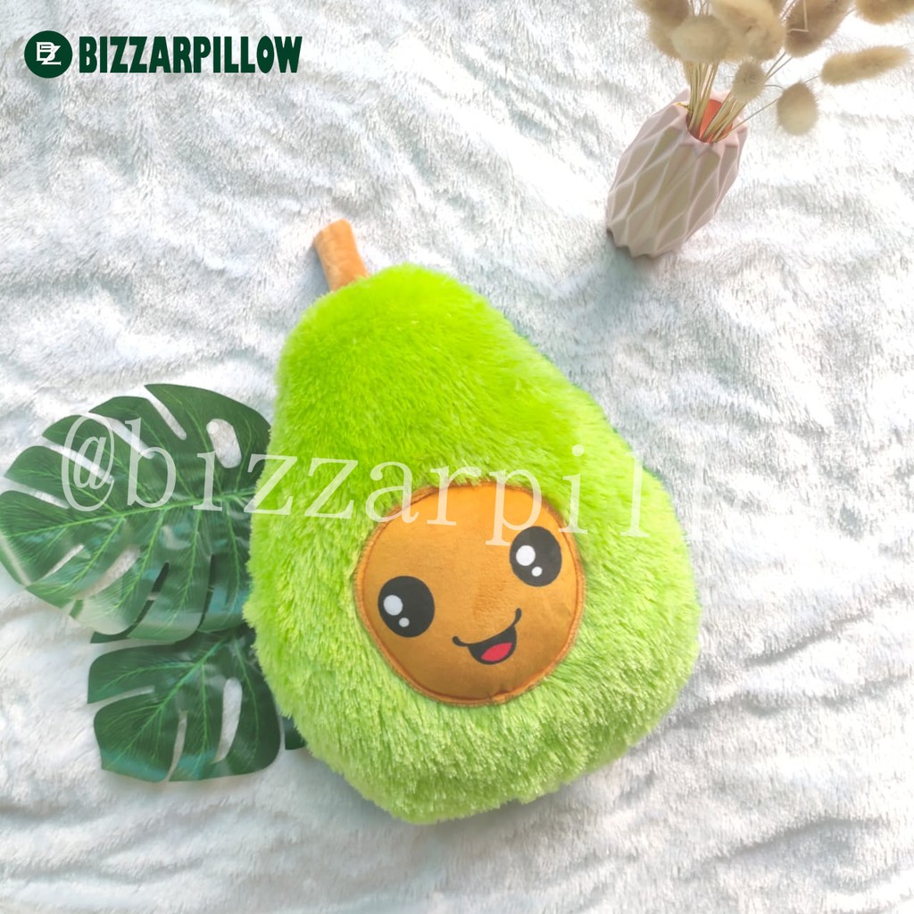 Bizzarpillow Bantal Buah Bantal Sofa Alpukat Size M BZ211