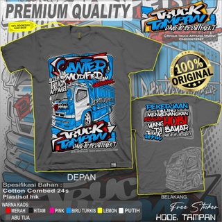 Kaos Driver Muda Fashion Original Canter T Shirt Kata Truck Mania Shopee Indonesia