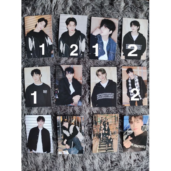 [Ready Stock] - TC Trading Cards Seventeen Caratland 2022 Joshua Scoups Jeonghan Dino DK Seungkwan T