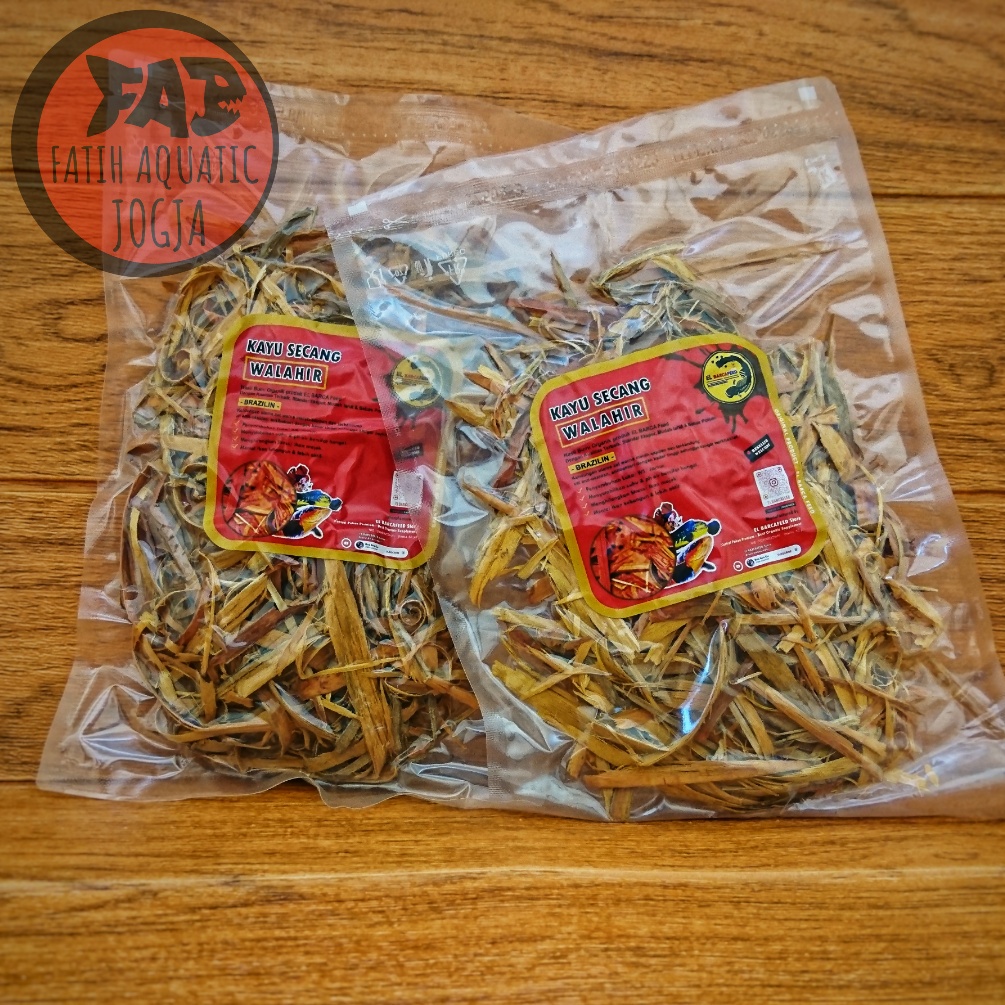 Kayu secang WALAHIR Obat Perawatan Ikan Hias Gabus Channa Cupang El Barca Feed - Fatih Aquatic Jogja