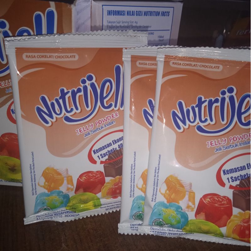 

nutrijel coklat eceran 20 gram