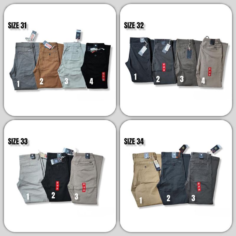 CUCI GUDANG CARDINAL Casual 100% ORIGINAL Celana Chinos Cardinal / Celana Panjang Officer Cardinal