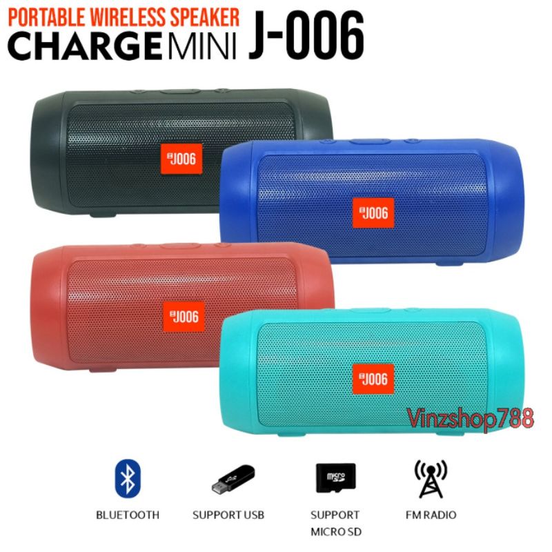 SPEAKER BLUETOOTH MINI WIRELESS SPIKER PORTABLE MINI SUPER BASS Speker SUPPORT USB DAN MMC Microsd