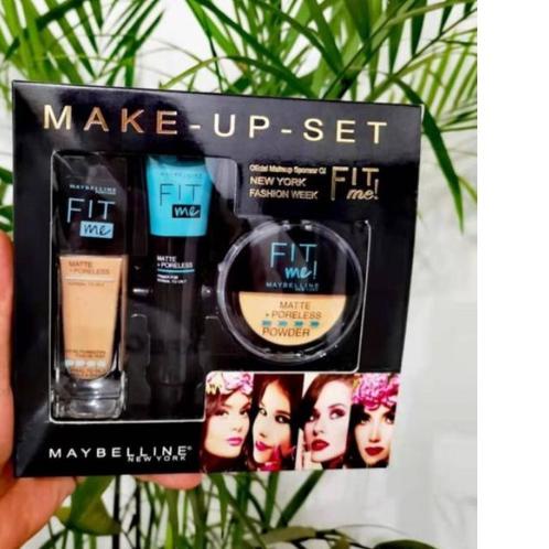 ❋ MEIBELINE FIT ME MAKE UP SET 3IN1 ☈