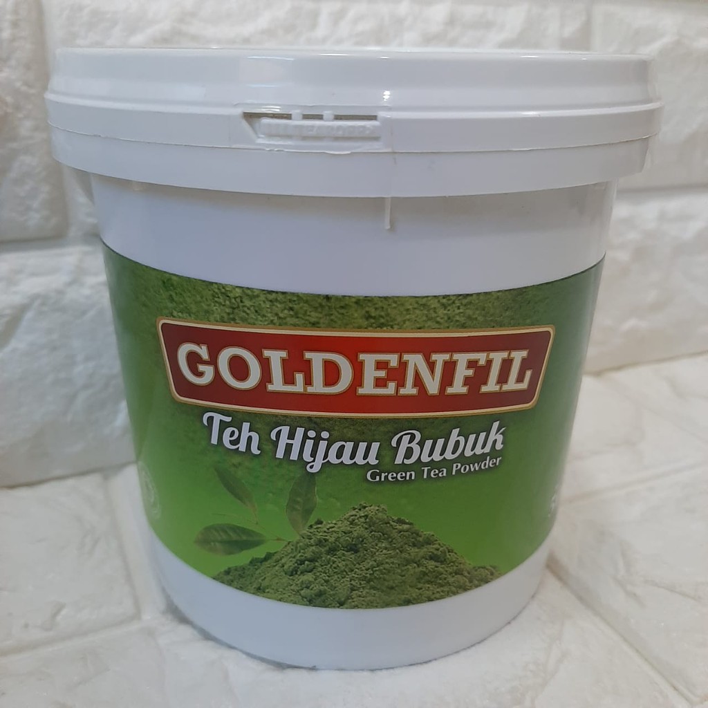 

Goldenfill Teh Hijau Bubuk/Bubuk Greantea 500gram