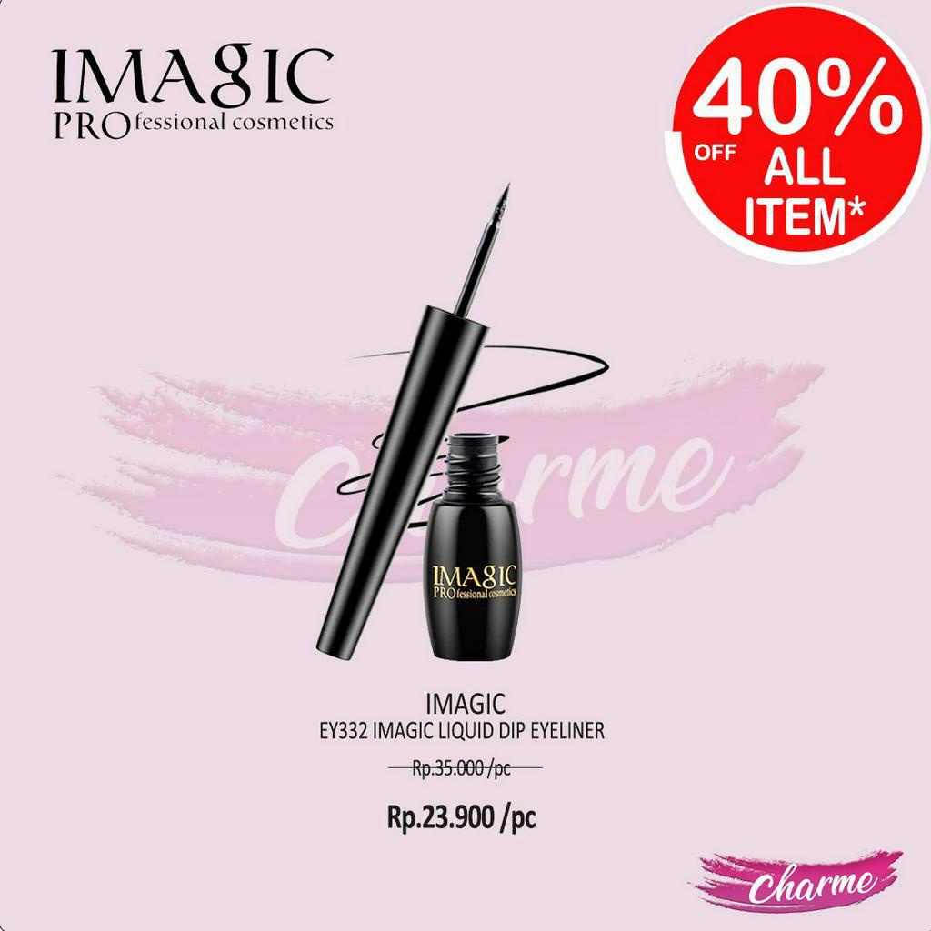 (READY &amp; ORI) IMAGIC Liquid Dip Long-Lasting Eyeliner EY332 EY 332