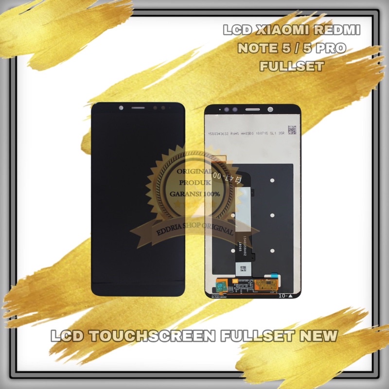 Lcd Touchscreen Xiaomi Redmi Note 5 pro / Redmi Note 5 Original Incell New Fullset