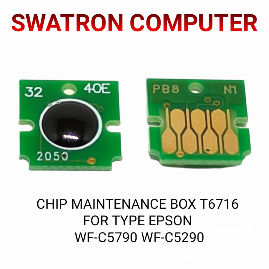 CHIP MAINTENANCE BOX T6716 EPSON WF-C5790 WF-C5290 T 6717 C 5290 5790