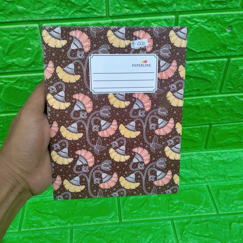 

BUKU CATATAN UKURAN 16X21CM100 LEMBAR COVER BATIK GROSIR