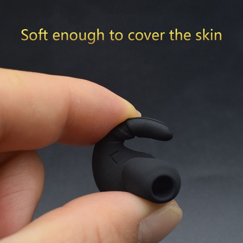 Cre 1pasang Pengganti Lembut Ear Hook Silicone Ear Buds Headset Earbud Kabel