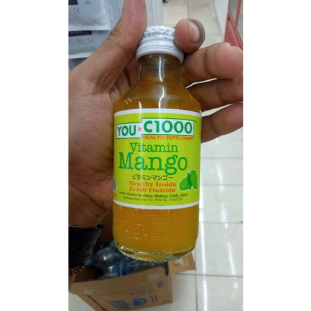 

you c oren lemon mangga botol 140ml