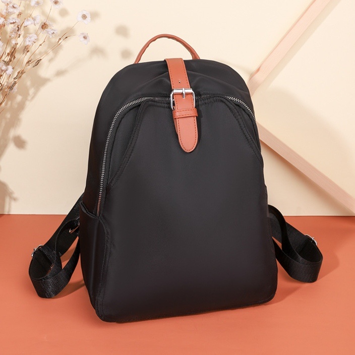 TAS RANSEL WANITA BACKPACK IMPORT ANTI AIR HITAM PINERA TA577B5 GENDONG PUNGGUNG CEWEK REMAJA KEKINIAN SEKOLAH KULIAH KERJA MURAH BATAM PREMIUM