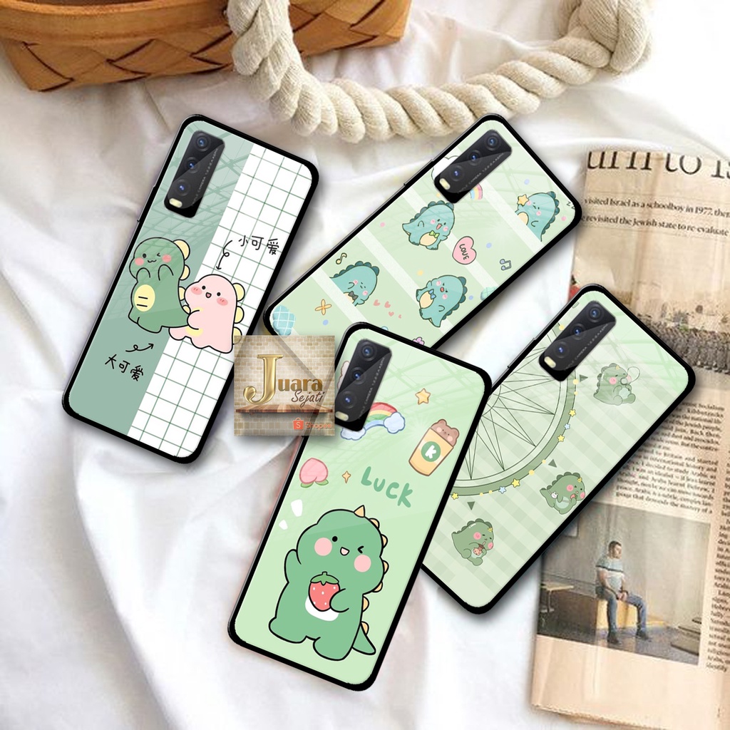 Softcase Glass / Softcase Kaca Vivo Y20 Y12S Y20S (JKC72) Softcase Vivo Y20 Vivo Y20S Vivo Y12S | Ca