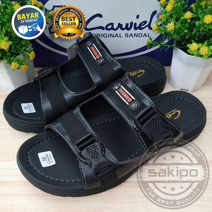 PROMO 11.11 BIG SALE !! SANDAL PRIA DEWASA CANVIL BAN 2 MURAH TRENDI NYAMAN DIPAKAI  / SANDAL DISTRO ALDEBARAN / SANDAL GUNUNG BAN 2 / SAKIPO