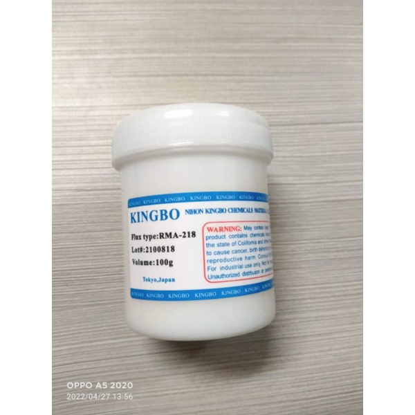 Flux Kingbo RMA 218 Jepang Original
