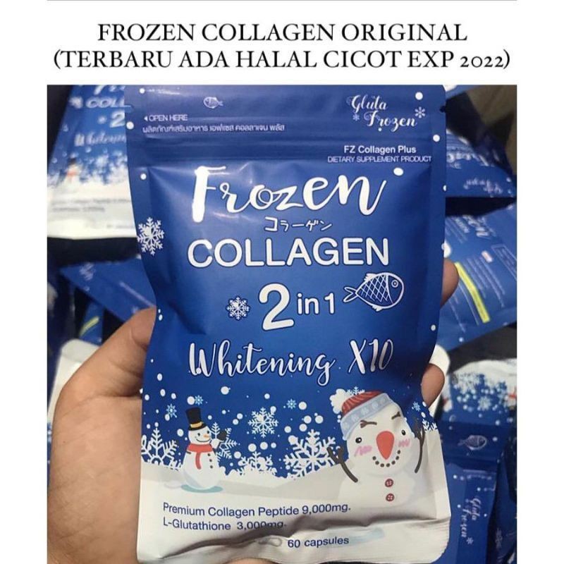 COLLAGEN FROZEN ORIGINAL JEPANG 2in1