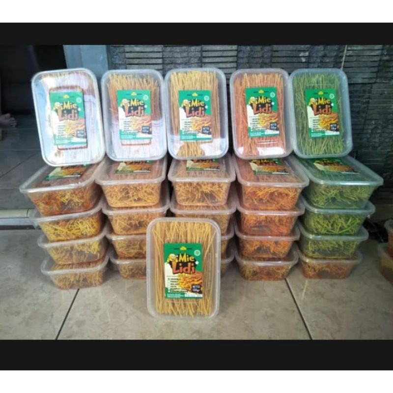 

MIE LIDI EXTRA PEDAS GURIH & RENYAH BERAT 150 GRAM/CEMILAN GURIH
