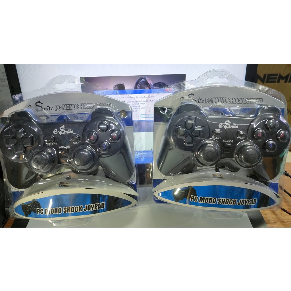 Joystick / game pad / stick pc laptop komputer single analog hitam USB