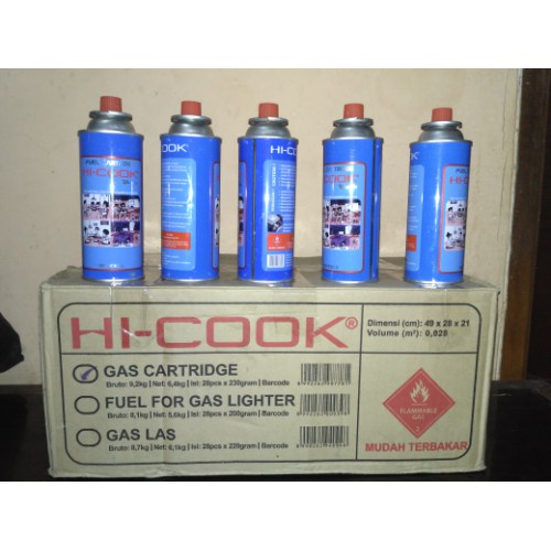 

READY JAKARTA 22 MAR 2025 - ORIGINAL TABUNG GAS CARTRIDGE MINI HI-COOK / HI COOK HICOOK UTK KOMPOR PORTABLE SALE PROMO HITS GIFT