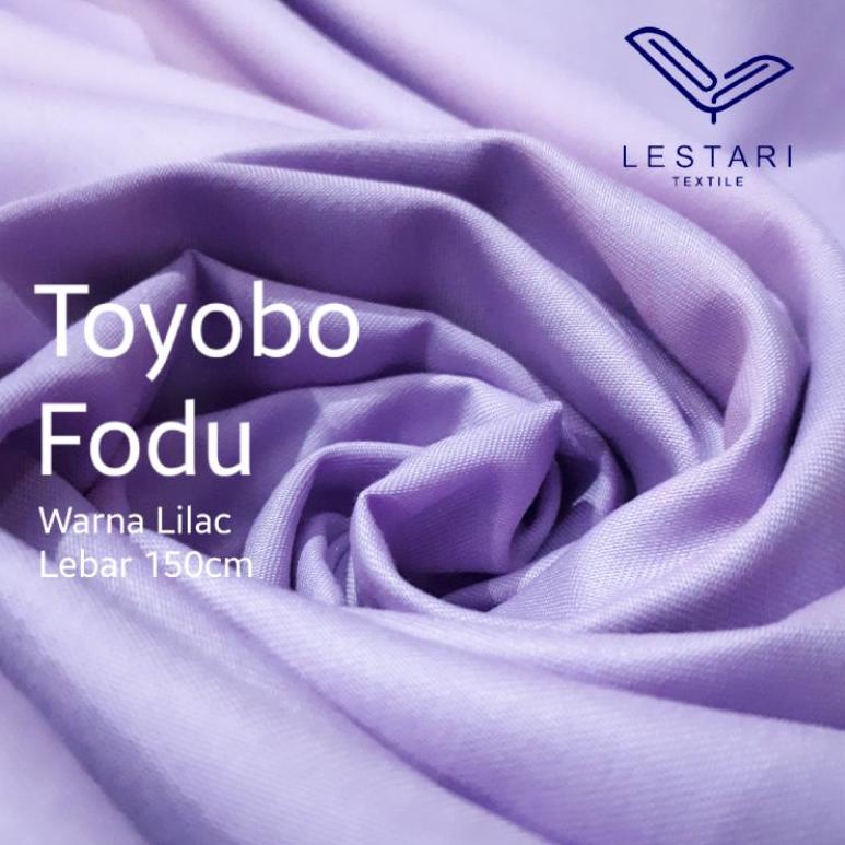 [KODE CZPDN] Kain Toyobo Fodu Warna Lilac