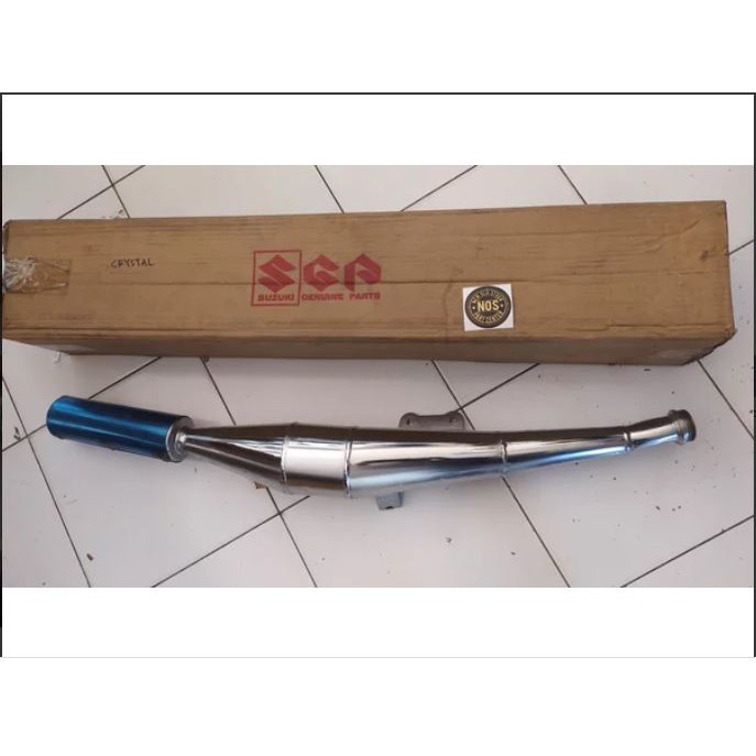 knalpot kenalpot suzuki crystal tune 93 94 suzuki tornado original SGP