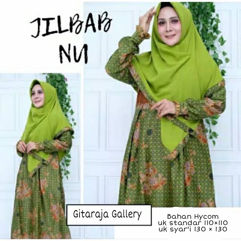 Jilbab Pengaosan | Jilbab Muslimat NU | Jilbab NU