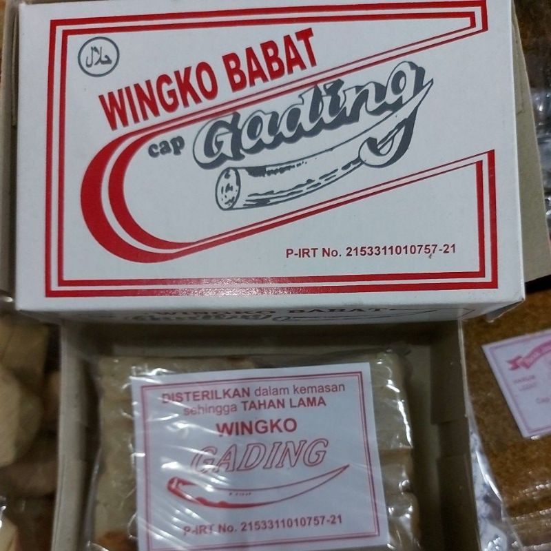 WINGKO BABAT CAP GADING