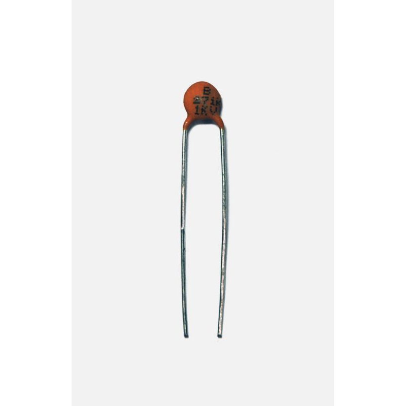 Disc Ceramic Capacitor 271K 270pF 1KV K ±10% Y5P RoHS Taiwan