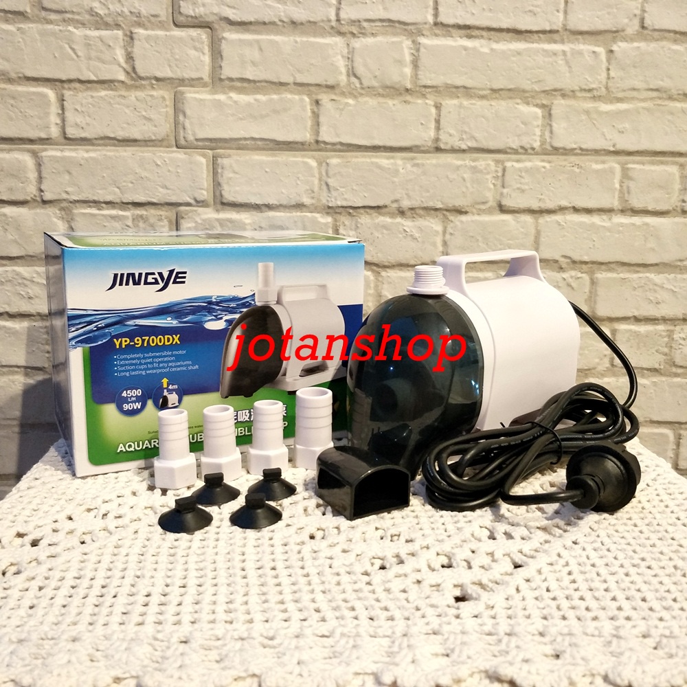 JINGYE YP 9700 DX YP9700DX Water Pump Pompa Celup Aquarium kolam air mancur