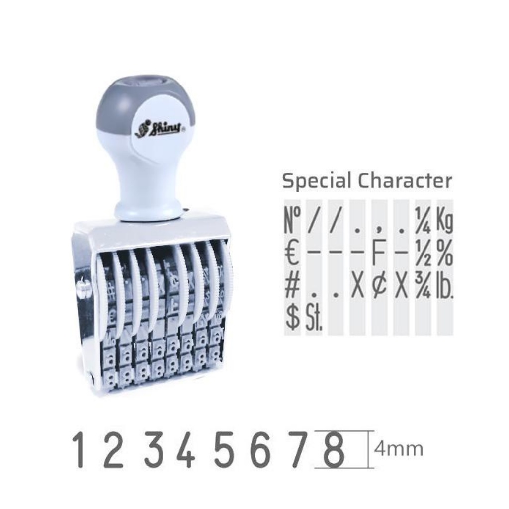 

Stempel Shiny Number Stamp N-48