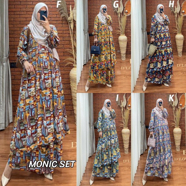 Setelan MONIC SET Original by D'LOVERA