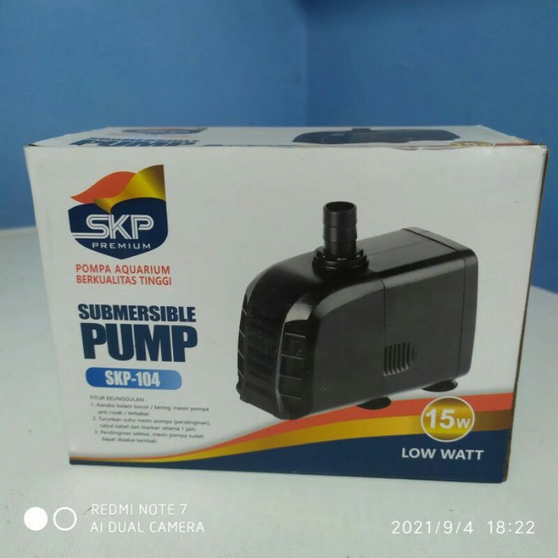 SKP 104 Submersible Pump Pompa Celup Filter Aquarium Kolam Skp104
