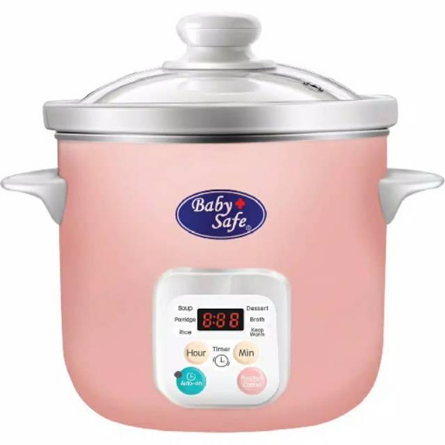 BabySafe LB06D Slow Cooker 1,5 L With auto menu