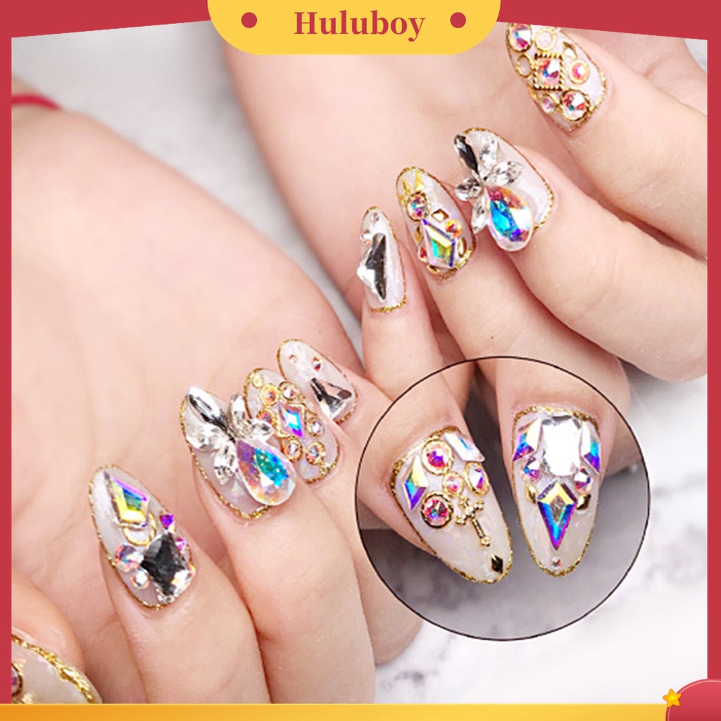 Huluboy Huluboy♡ Payet Mutiara Imitasi Untuk Dekorasi Nail Art