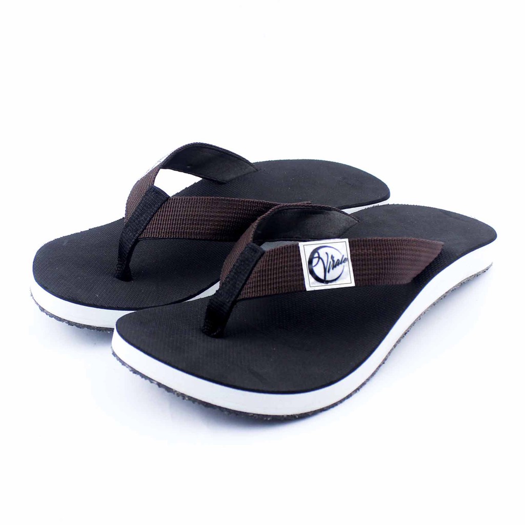 Sandal Jepit Pria Virale - Sandal Spons - Sandal Murah BELI 1 GRATIS 1 FT-VL CK