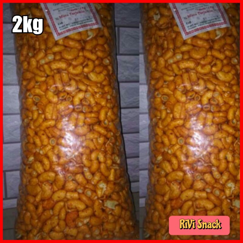 MAKARONI RUJAK MURAH 2KG / MAKARONI PEDAS /MAKARONI RUJAK