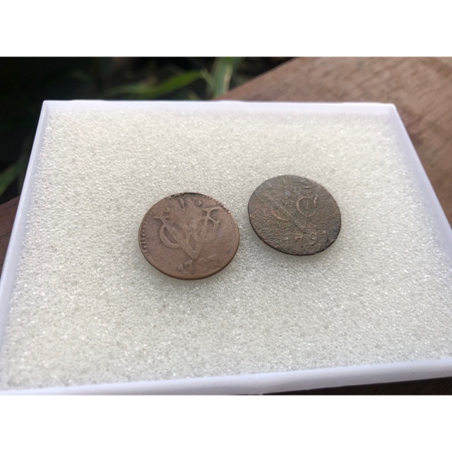 Koin Kuno VOC th 1797 dan 1791