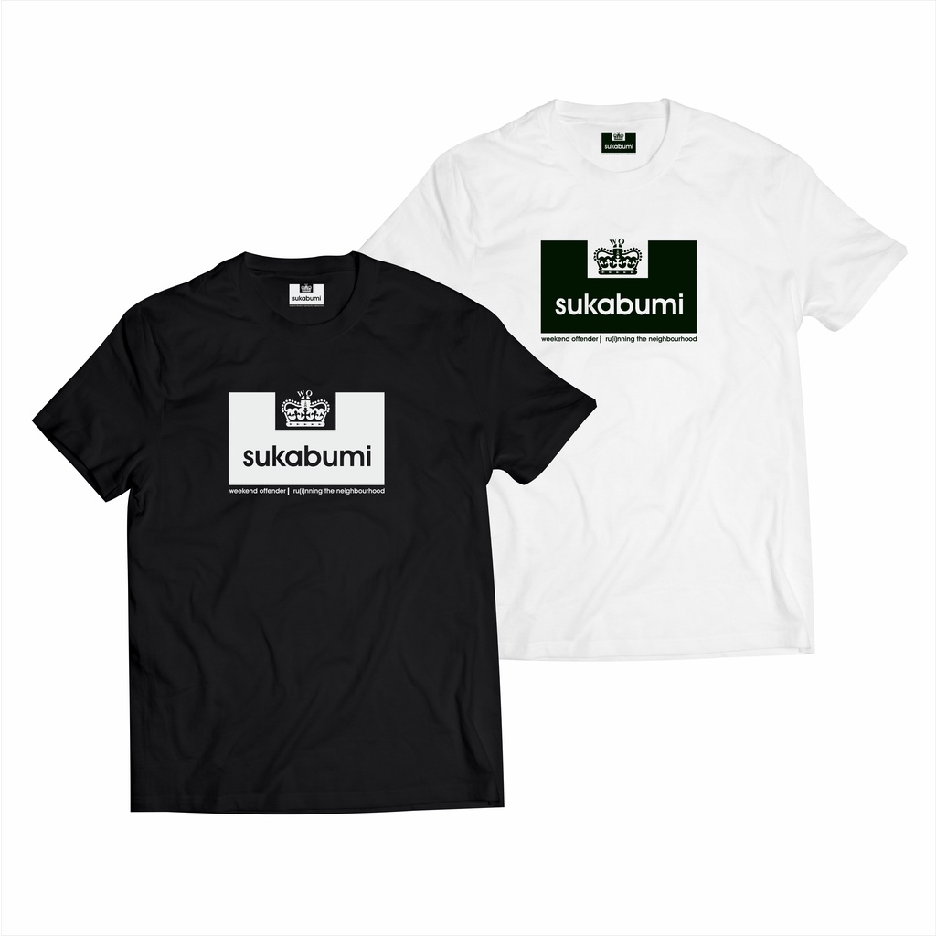 Tshirt Sukabumi Casual Original Weekend Offender Kaos Custom Satuan