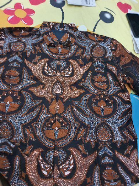 Pradhifta Kemeja Batik Pria Lengan Panjang Batik Pria Lengan Panjang Kemeja Batik Pria By Gba