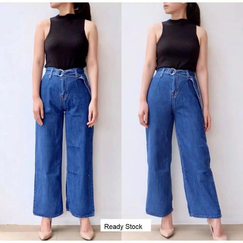 Boyfriend Jeans Culottes Premium