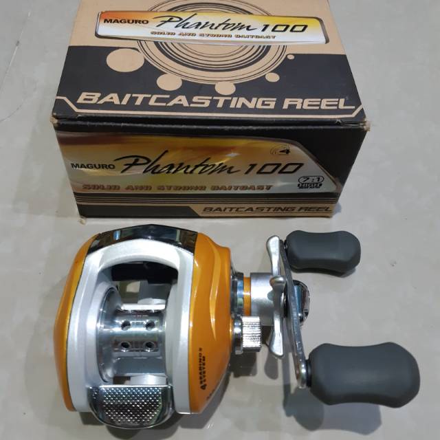 Reel bc maguro phantom 100 handle kanan