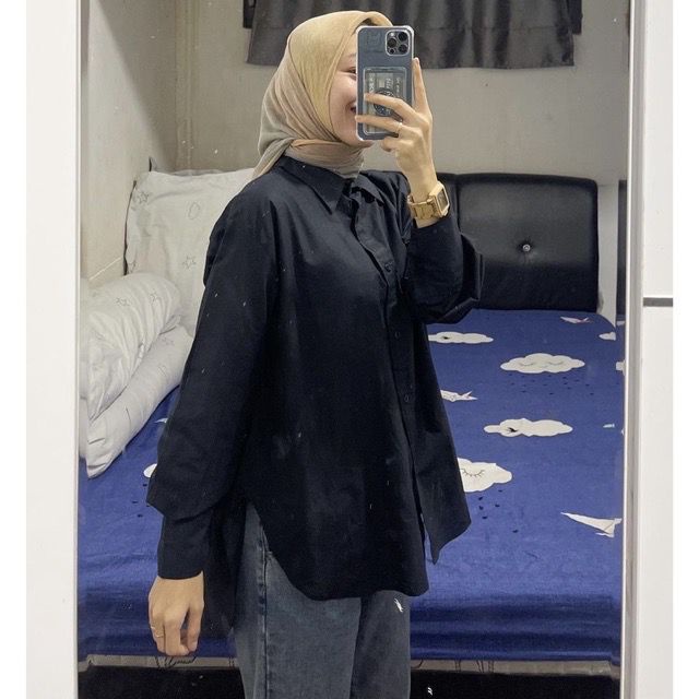 FLOREN TOP KEMEJA BLOUSE PREMIUM BAHAN RAYON ORIGINAL100% HIGH QUALITY100% LOREA