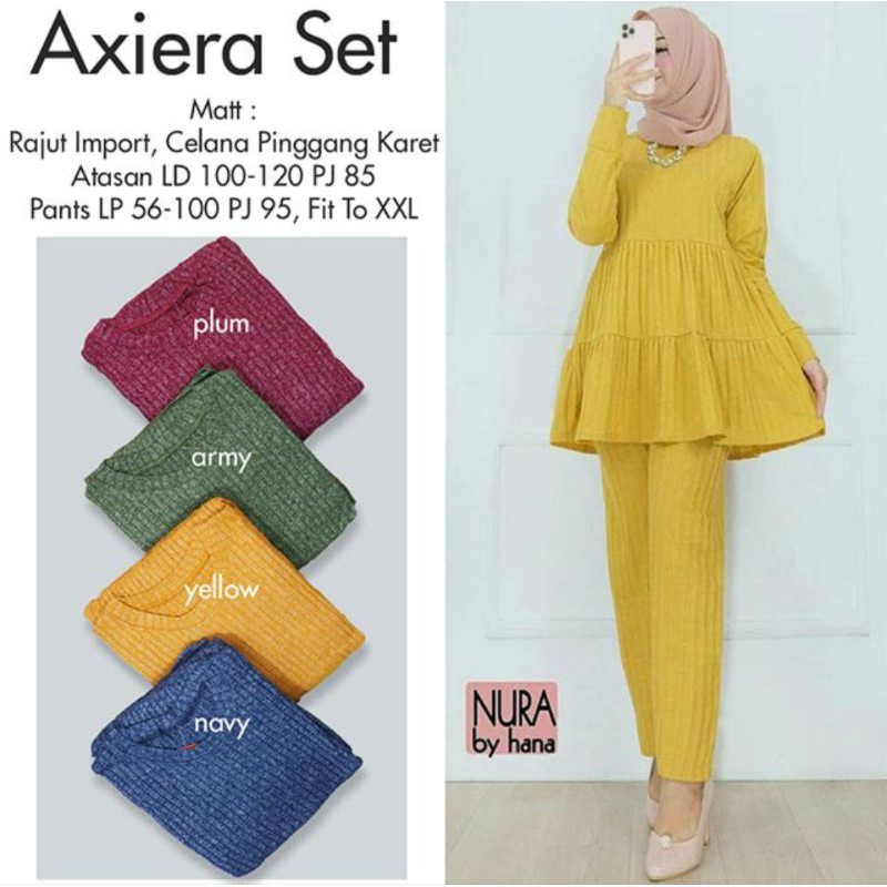 AXIERA SET CELANA RAJUT IMPORT