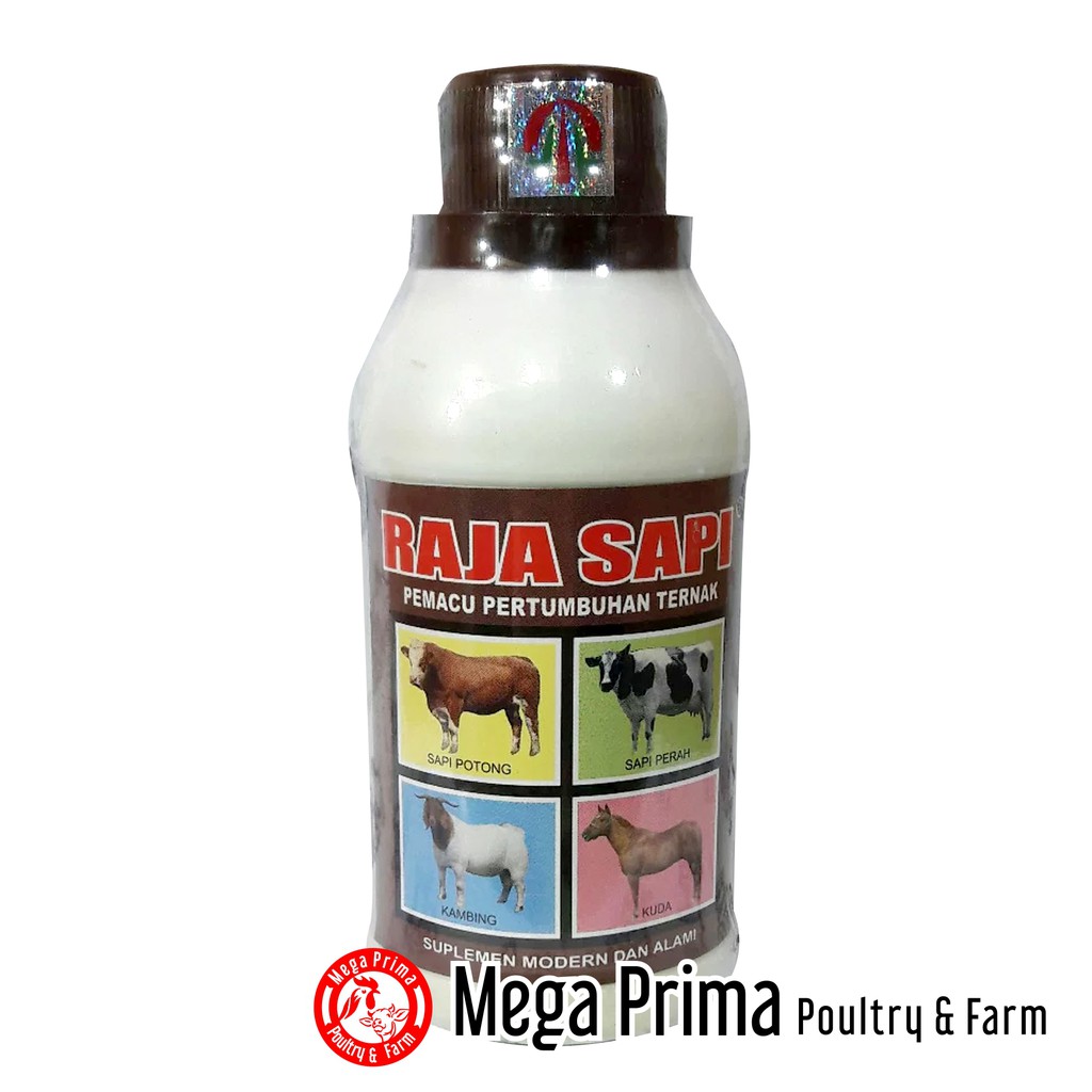 Obat Vitamin Sapi RAJA SAPI 250 ml Penggemuk Pemacu Pertumbuhan Sapi Kambing Kuda