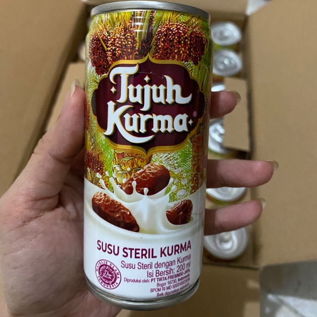 Tujuh Kurma Susu Steril Kurma Isi 24 Pcs Indonesia
