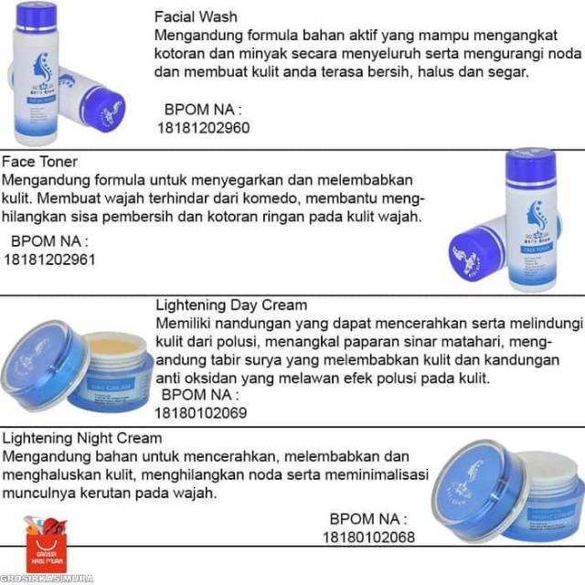 Cream Glow Star Whitening Beauty Care Bpom