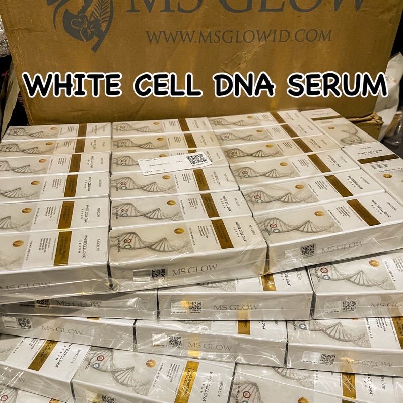 (NEW)MS Glow Serum White Cell DNA / Night Cream White Cell DNA