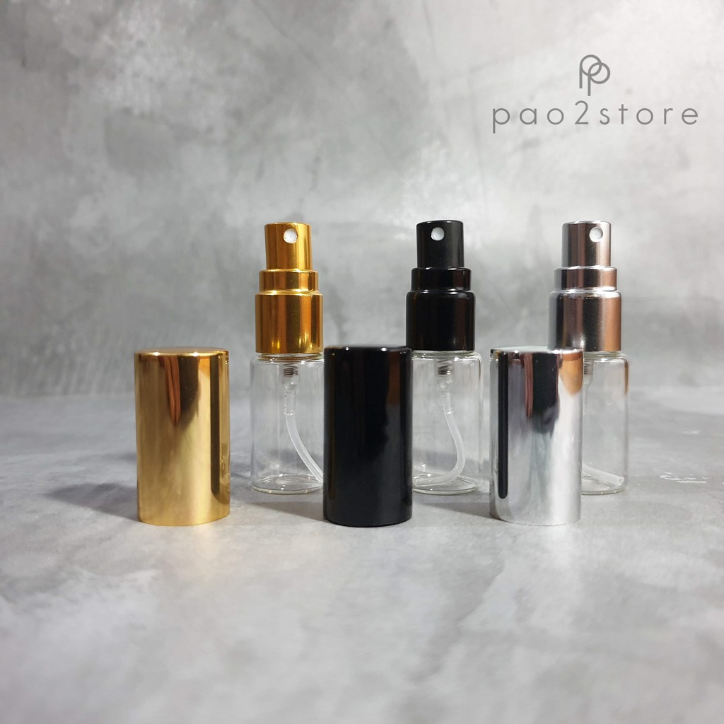 Botol Spray Kaca 5ml Tutup Metal / Parfum Isi Ulang Travel Size / Decant Share in Jar