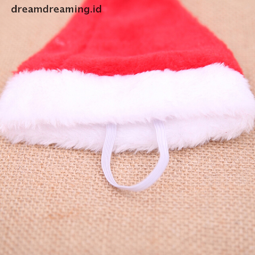 Topi Santa Claus Untuk Anjing Dan Kucing Peliharaan