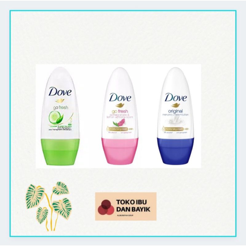 Dove Deodorant Roll On 40ml